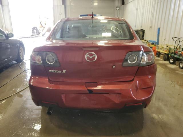 JM1BK32F291187769 - 2009 MAZDA 3 I RED photo 6