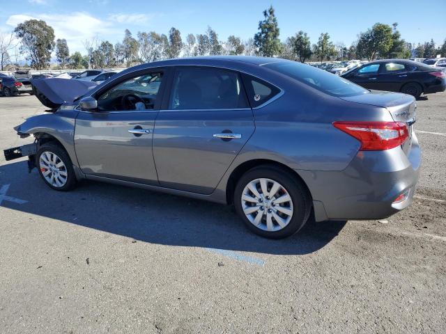 3N1AB7AP2KY446472 - 2019 NISSAN SENTRA S GRAY photo 2