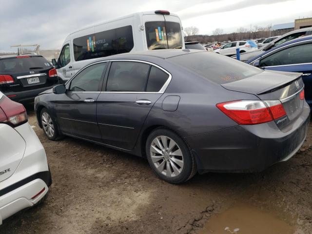 1HGCR2F83EA045058 - 2014 HONDA ACCORD EXL GRAY photo 2