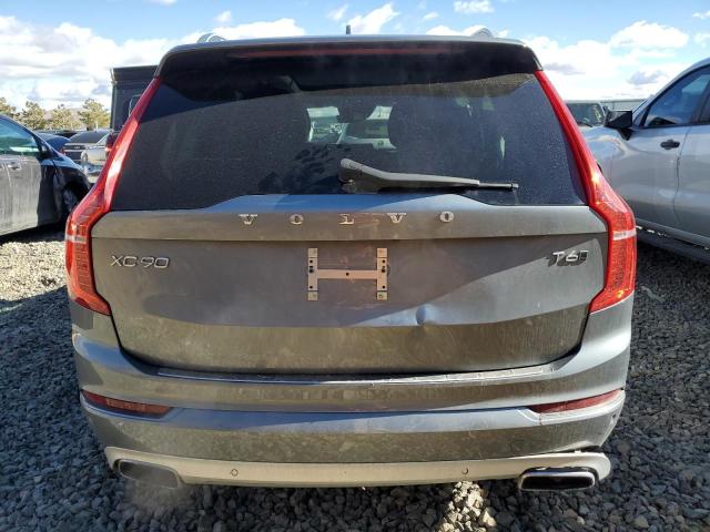 YV4A22PK7K1418342 - 2019 VOLVO XC90 T6 MOMENTUM GRAY photo 6