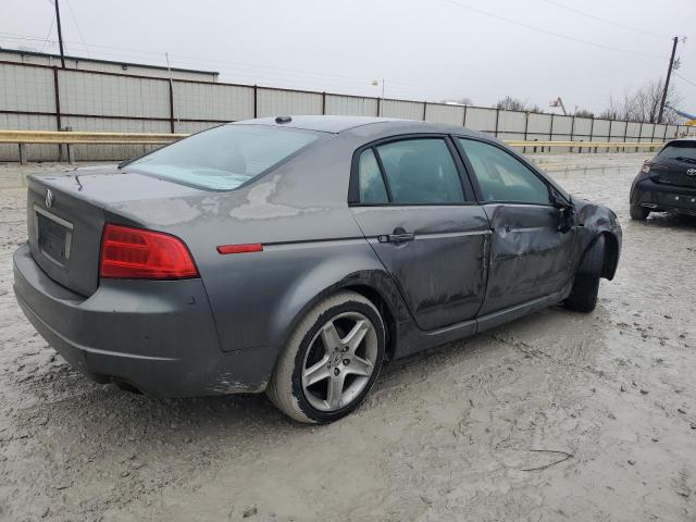 19UUA66284A023733 - 2004 ACURA TL GRAY photo 3