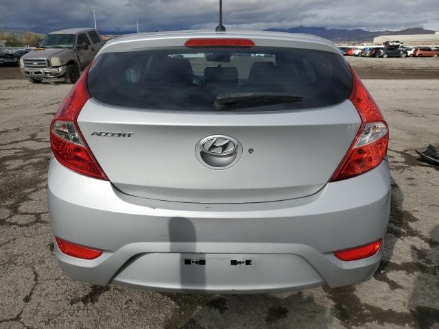 KMHCT5AE6DU122027 - 2013 HYUNDAI ACCENT GLS SILVER photo 6