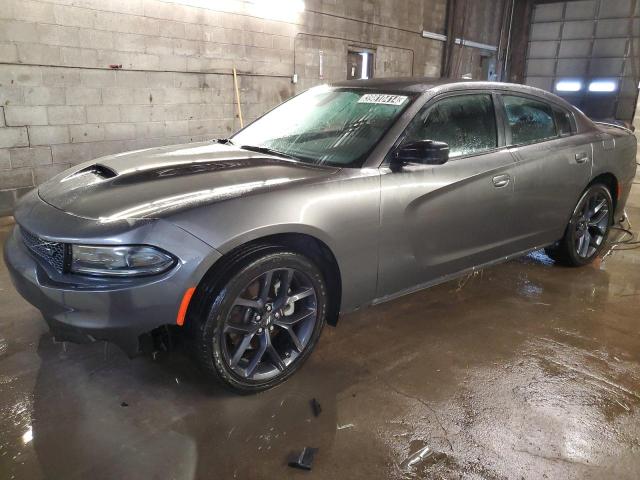 2C3CDXHG8NH232476 - 2022 DODGE CHARGER GT GRAY photo 1