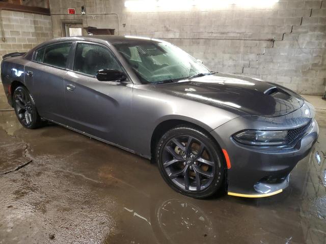 2C3CDXHG8NH232476 - 2022 DODGE CHARGER GT GRAY photo 4