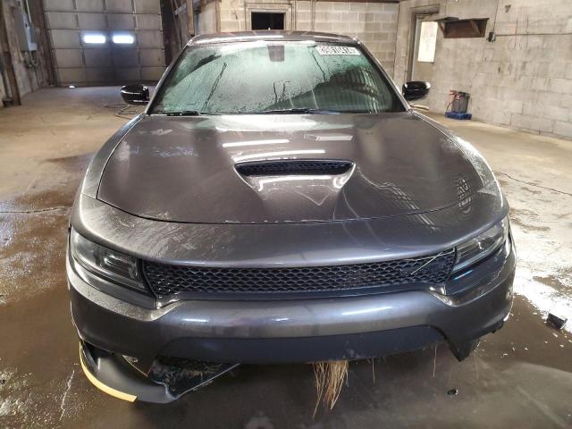 2C3CDXHG8NH232476 - 2022 DODGE CHARGER GT GRAY photo 5