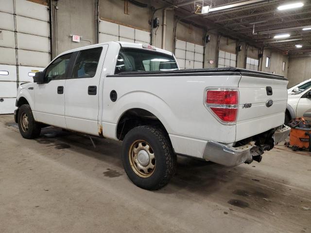 1FTEW1E85AFB09836 - 2010 FORD F150 SUPERCREW WHITE photo 2