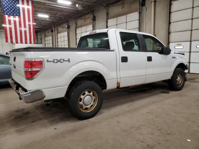 1FTEW1E85AFB09836 - 2010 FORD F150 SUPERCREW WHITE photo 3