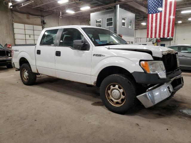 1FTEW1E85AFB09836 - 2010 FORD F150 SUPERCREW WHITE photo 4