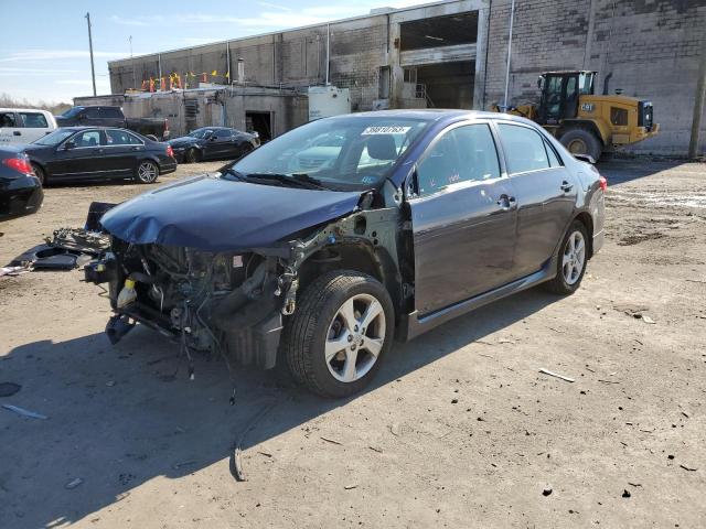 2T1BU4EE3BC697309 - 2011 TOYOTA COROLLA BASE BLUE photo 1