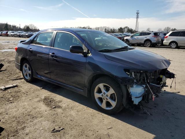 2T1BU4EE3BC697309 - 2011 TOYOTA COROLLA BASE BLUE photo 4