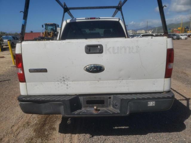 1FTRX12W26KC90359 - 2006 FORD F150 WHITE photo 6