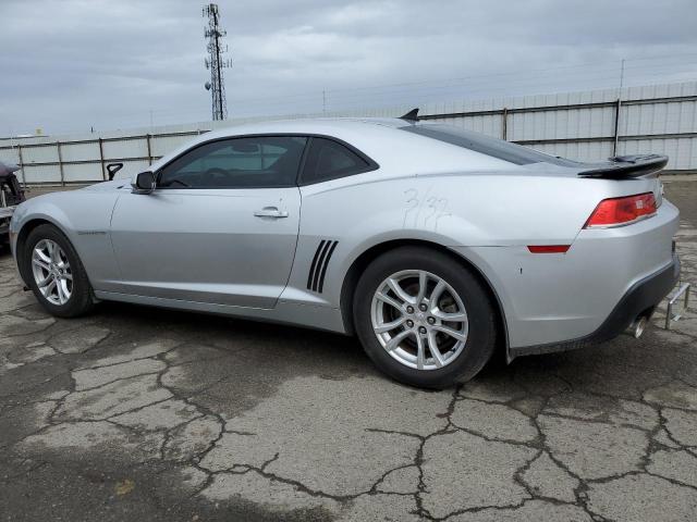 2G1FD1E30F9166436 - 2015 CHEVROLET CAMARO LT SILVER photo 2