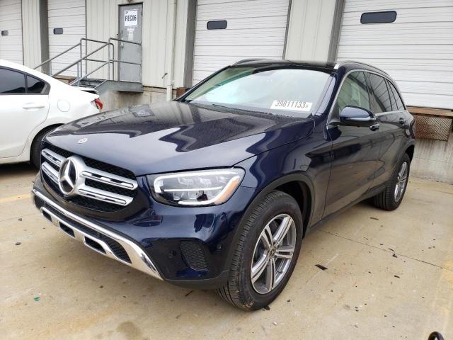 W1N0G8EB5NG041140 - 2022 MERCEDES-BENZ GLC 300 4MATIC BLUE photo 1