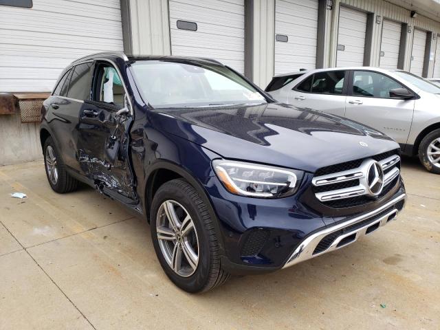 W1N0G8EB5NG041140 - 2022 MERCEDES-BENZ GLC 300 4MATIC BLUE photo 4