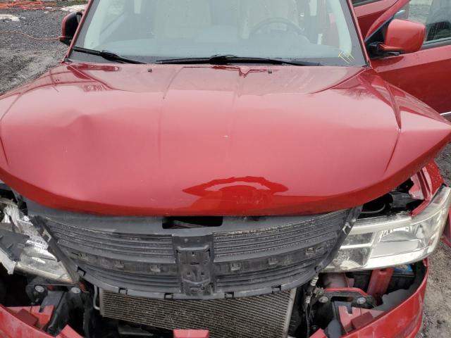 3D4PH9FV5AT215623 - 2010 DODGE JOURNEY R/T RED photo 12