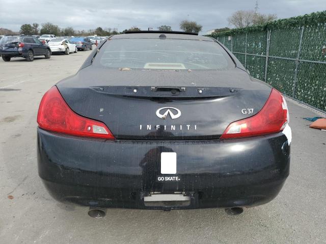 JNKCV64E68M118760 - 2008 INFINITI G37 BASE BLACK photo 6