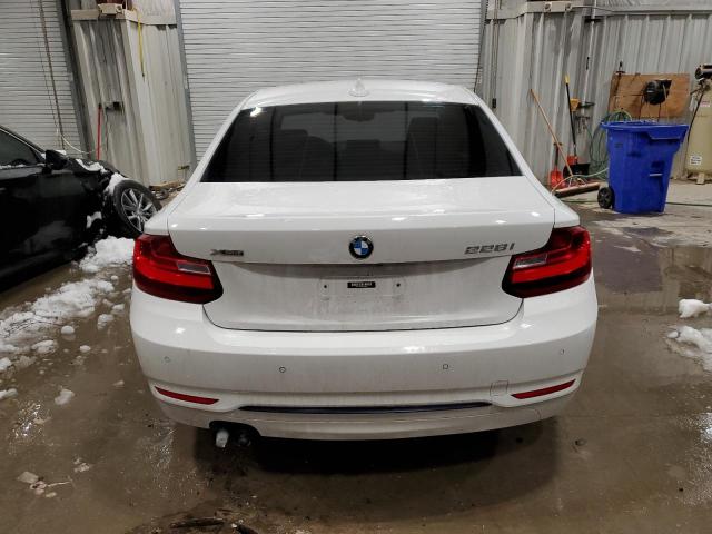 WBA1G9C53GV598347 - 2016 BMW 228 XI SULEV WHITE photo 6