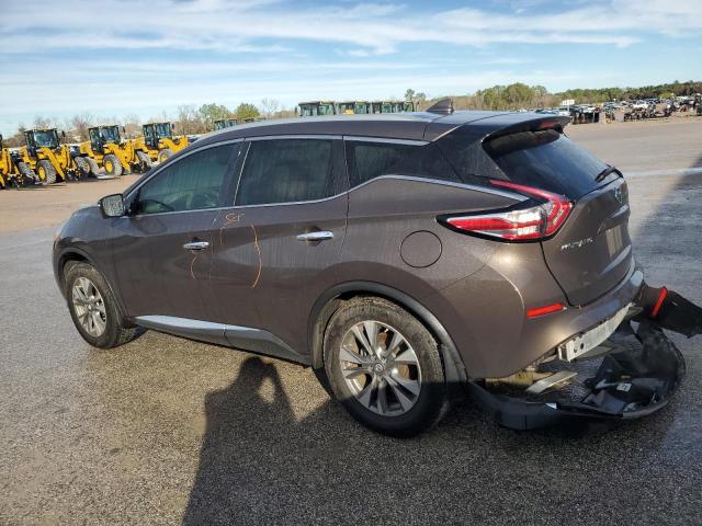 5N1AZ2MH1GN151069 - 2016 NISSAN MURANO S GRAY photo 2