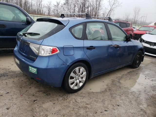 JF1GH61618H815274 - 2008 SUBARU IMPREZA 2.5I BLUE photo 3