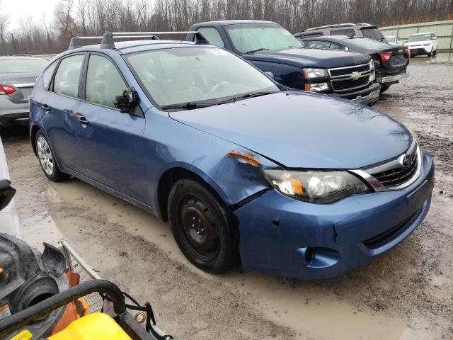 JF1GH61618H815274 - 2008 SUBARU IMPREZA 2.5I BLUE photo 4