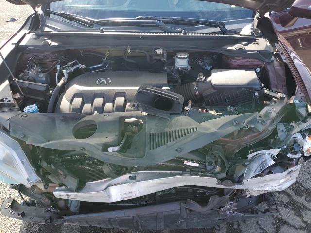 5J8TB4H54FL026916 - 2015 ACURA RDX TECHNOLOGY BURGUNDY photo 12