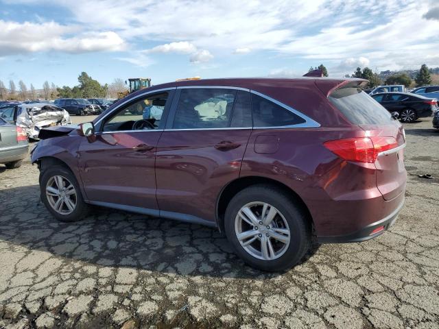 5J8TB4H54FL026916 - 2015 ACURA RDX TECHNOLOGY BURGUNDY photo 2