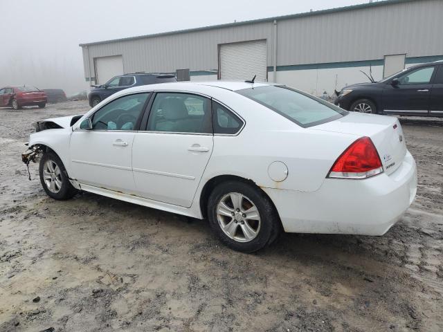 2G1WF5E30C1256827 - 2012 CHEVROLET IMPALA LS WHITE photo 2