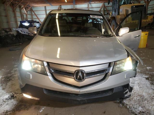 2HNYD282X8H001005 - 2008 ACURA MDX SILVER photo 5