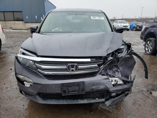 5FNYF6H54JB022705 - 2018 HONDA PILOT EXL GRAY photo 5