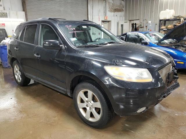 5NMSH13E89H231532 - 2009 HYUNDAI SANTA FE SE BLACK photo 4