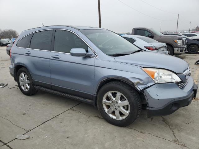 JHLRE38798C033099 - 2008 HONDA CR-V EXL BLUE photo 4