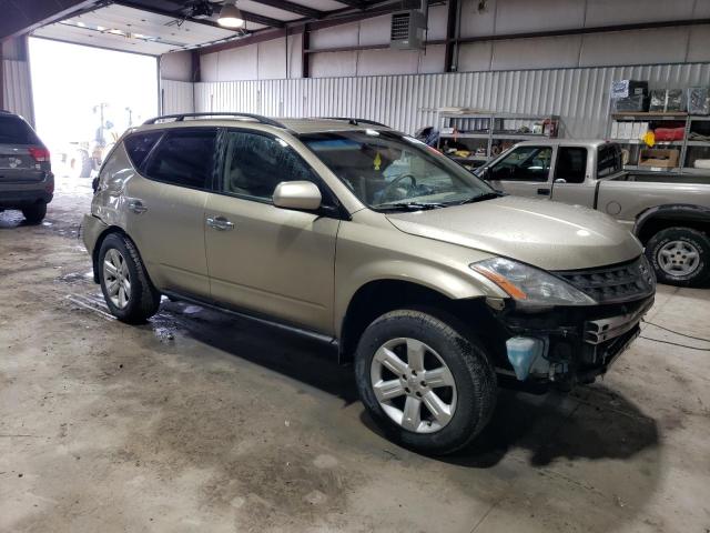 JN8AZ08W67W602674 - 2007 NISSAN MURANO SL TAN photo 4