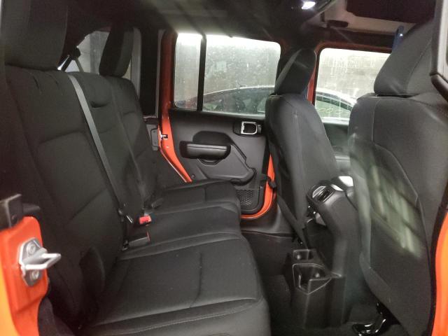 1C4HJXDN8JW201674 - 2018 JEEP WRANGLER U SPORT Помаранчевий фото 11