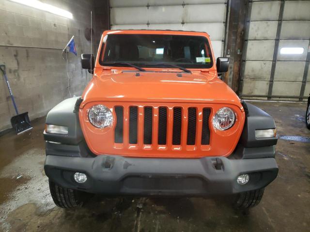 1C4HJXDN8JW201674 - 2018 JEEP WRANGLER U SPORT Помаранчевий фото 5