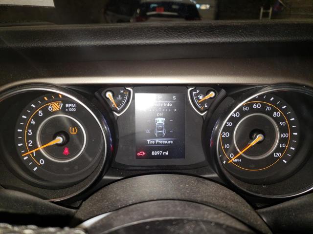 1C4HJXDN8JW201674 - 2018 JEEP WRANGLER U SPORT Помаранчевий фото 9