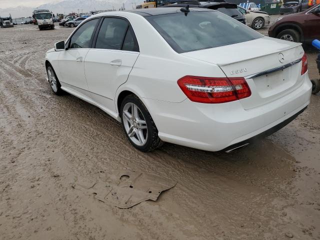 WDDHF9AB6BA477461 - 2011 MERCEDES-BENZ E 550 4MATIC WHITE photo 2