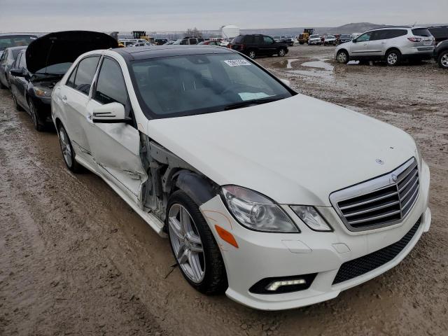 WDDHF9AB6BA477461 - 2011 MERCEDES-BENZ E 550 4MATIC WHITE photo 4