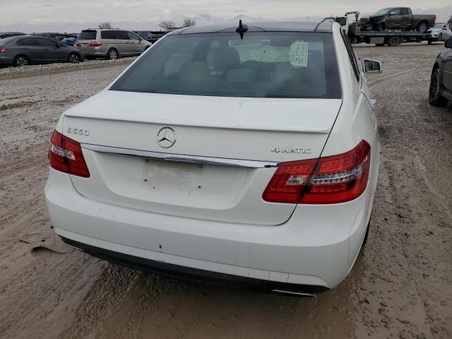 WDDHF9AB6BA477461 - 2011 MERCEDES-BENZ E 550 4MATIC WHITE photo 6