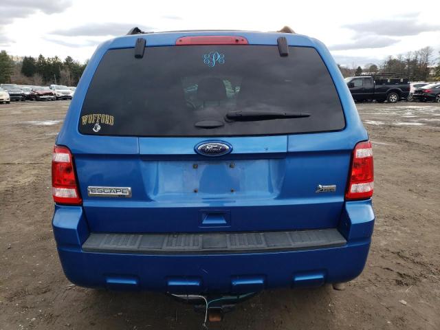 1FMCU9DGXCKA45173 - 2012 FORD ESCAPE XLT BLUE photo 6