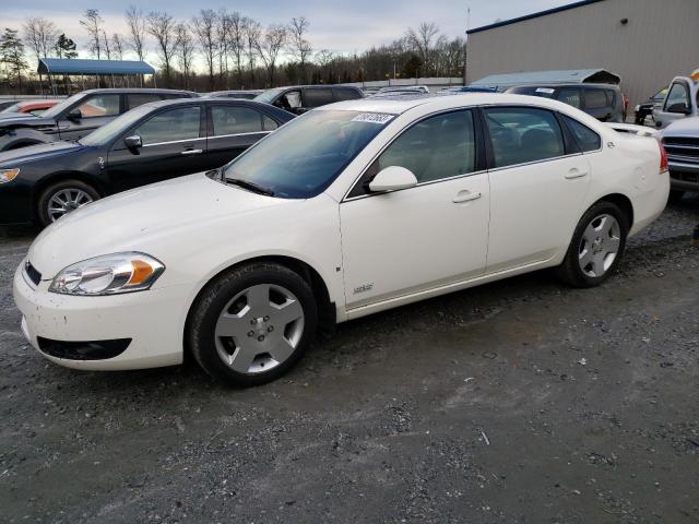 2G1WD58CX89160097 - 2008 CHEVROLET IMPALA SUPER SPORT WHITE photo 1