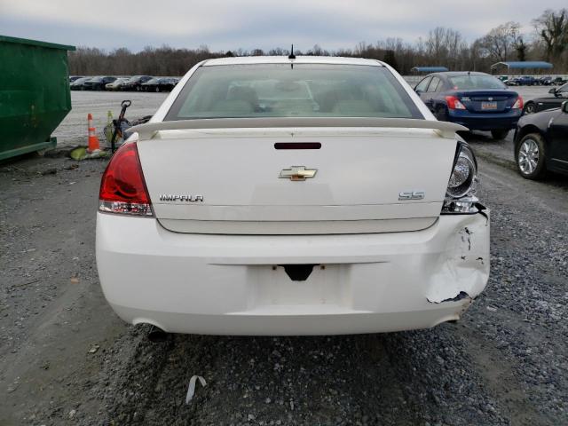 2G1WD58CX89160097 - 2008 CHEVROLET IMPALA SUPER SPORT WHITE photo 6