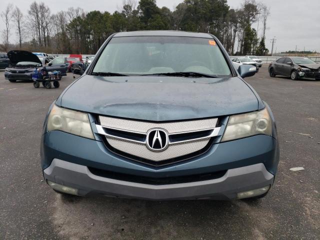2HNYD28327H536210 - 2007 ACURA MDX TECHNOLOGY TEAL photo 5