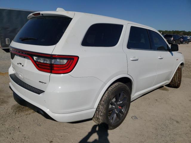 1C4SDJGJ5JC186961 - 2018 DODGE DURANGO SRT WHITE photo 3