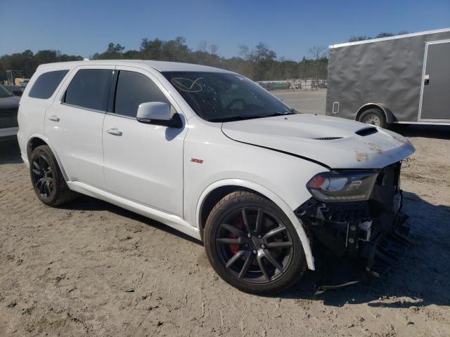 1C4SDJGJ5JC186961 - 2018 DODGE DURANGO SRT WHITE photo 4