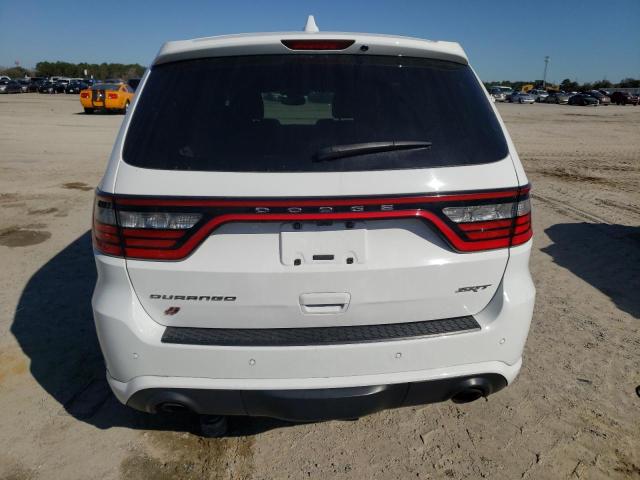 1C4SDJGJ5JC186961 - 2018 DODGE DURANGO SRT WHITE photo 6