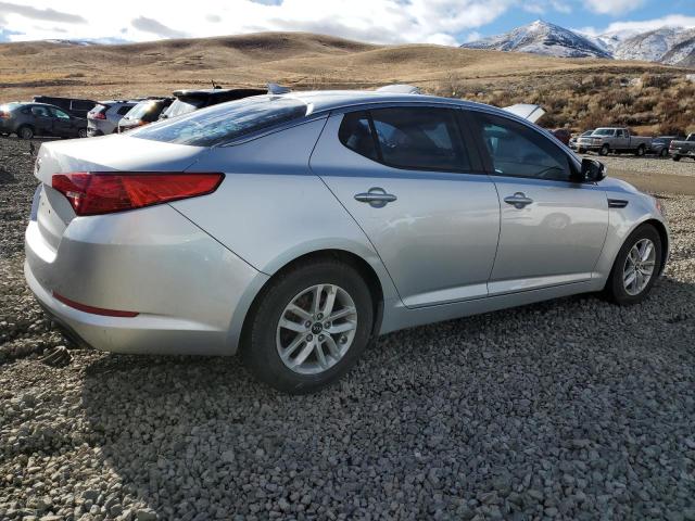 KNAGM4A70B5183697 - 2011 KIA OPTIMA LX SILVER photo 3