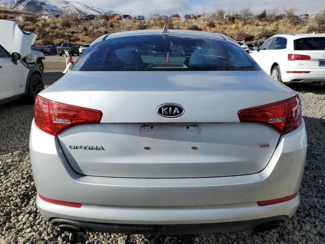 KNAGM4A70B5183697 - 2011 KIA OPTIMA LX SILVER photo 6