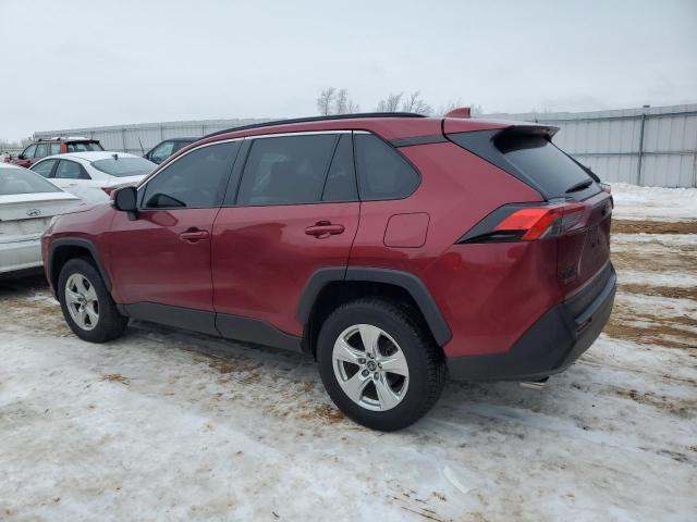 2T3P1RFV1LW115757 - 2020 TOYOTA RAV4 XLE RED photo 2