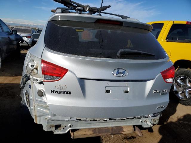 KM8JUCAC8DU580336 - 2013 HYUNDAI TUCSON GLS SILVER photo 6