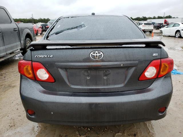 2T1BU4EE4AC396854 - 2010 TOYOTA COROLLA BASE GRAY photo 6